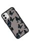 Matte Compatible Black Case for iPhone 12 Mini – Soft Silicone, Protective, Shock Absorbing Cover - 4