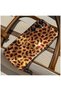 Samsung Galaxy A24 Compatible Case Zebana Luxe Leopard Silicone Case Desert Titanium - 2