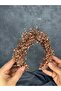 Polluxx Beaded Bridal Henna Crown Hair and Turban Accessory - 7