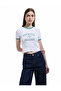 Women'S White Printed Women'S'S T-Shirt - 2