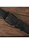 Oversize Size 140 & 145 & 150 &155 Size Special Design Black Buckle Jeans & Canvas Fit Large Belt - 2