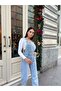 Kn Gardener Front Pocket Straps Wide Leg Women's Denim Jumpsuit - 3