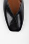 Women's Noya Black Skin Ballerinas - 4