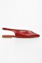 Women's Noya Red Skin Ballerinas - 4