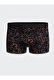 Black Standard Fit Cotton Flexible Men's Boxers 3 Pcs - 2