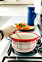 No. 22 Enamel Pot, Serving, Food Camping, Picnic, Dowry - 2