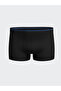 Black Standard Fit Cotton Flexible Men's Boxers 3 Pcs - 3