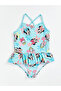 Lcw Kids Blue Minnie Mouse Printed Girls Swimsuit - 2