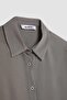 Regular Fit Basic Long Sleeve Shirt Tunic Z3538Az24Sp - 8