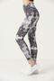 Women's Leggings High Waist Recovery Gray Black Digital Printed Comfortable & Stylish Model - 7