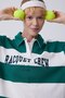 Fit Oversize Wide Fit Polo Collar Printed Sportsman Sweatshirt A9623Ax23Au - 2