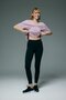 High Waist Inside Soğuttas Nodule Wrapper Basic Plain Sports Leggings W8206Az23Au - 2