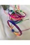 Colorful Parachute Rope Macrame Knitted Bracelet (Piece Price) - 2