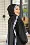 Premium Lux Original Monogram Shawl (Silk Voile, High Quality, Lightweight, Casual, Stylish, Testure Clothing) - 5