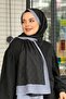 Premium Lux Original Monogram Shawl (Silk Voile, High Quality, Lightweight, Casual, Stylish, Testure Clothing) - 4
