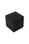 Black Wooden Typebox with Padlock Gift 12X12Cm (Height 12cm)