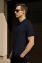 Polo Neck Regular Fit Men's Cotton T-Shirt - 4
