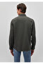 Men's Khaki Green m 0211237 -88487 Long Sleeve Shirt - 4