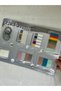 Mixed Tones Ruled Retro Color Index Set Sticker/Index/Post-It/Postit/Book Marker/Washi Tape - 8