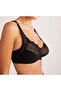 Women's Black Underwire Gathering Bra K..M.R.O.Z.El.22T. - 2