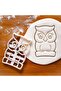 Cute Baby Owl Cookie Mold and Sugar Dough Mold - 2
