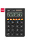 EM130 Portable 12-Digit Calculator - Dual Power, Easy to Carry, 3-Year Warranty, Dark Grey