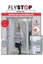 Black Door Fly Screen with Magnet 90-210 cm Black Tulle with Fastener and Velcro Tape - 4