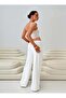 Linen Blended Loose Cut Trousers - 4