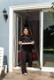 Black Door Fly Screen with Magnet 90-210 cm Black Tulle with Fastener and Velcro Tape - 2