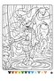 Coloring Book with Numbers from 7 to 77 (100 Pages Spiral Coloring) - 5