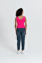 Cut Collar Flexible Women's Knitwear T-shirt - 5