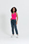 Cut Collar Flexible Women's Knitwear T-shirt - 3