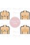 Women's Stick-on Bra Nipple Cover Strapless Push Up/Breast Lift Adhesive Tape - 3