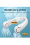 Portable Neck Fan, Bladeless Wearable Ultra-Cooling Fan, 3 Speeds for Work Travel Sports - 4