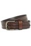 Genuine Leather Belt Men - Semi-Casual Men's Belts - Black & Brown Men’s Leather Belt for Men