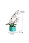 Collectible Decorative Building Blocks Set for Adults Orchid 18 cm - 2