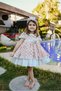 Short Vintage Dress for Girls - Zip-Up, Special Design - Accessories - 5