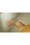 2-Pack Pink-Gold Mini Comb Buckle, Engagement Buckle, Hair Accessory - 3