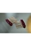 2-Piece Mini Crystal Beaded Gold Comb Buckle, Wedding-Engagement-Wedding Hair Accessory - 5