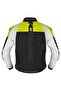 DP PROGRESSIVE HYBRID PERFORATED Leather Jacket YELLOW - 2