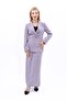 Anthracite Spanish Sleeve Jacket and Long Pencil Skirt Set - 5