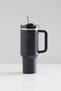 ®   Quencher 1.18 Lt Black Thermos Cup with Straw