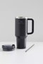 ®   Quencher 1.18 Lt Black Thermos Cup with Straw - 2