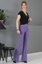 Spanish Flared Trousers-Lilac - 5003100 - 5