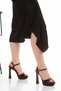 Papyon Series Diamond Stone Buckle Heeled Evening Dress Shoes - 2
