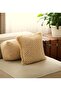 Tasseled Sequined Linen Cushion Cover Summer Collection Knitted Linen Cushion Cover Linen Pillow - 3