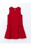 Özmarka New Season Crew Neck Girl's Dress - 4