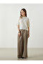 Lcwaikiki Classic White Crew Neck Openwork Women's Knitwear Sweater - 2
