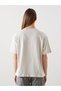 Ozmarka New Season Crew Neck Paris Printed Oversize Women's T-Shirt - 4