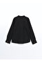Lcw Kids Black Judge Collar Boy's Shirt - 2